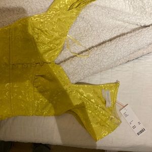 XS golden yellow dress brand new
